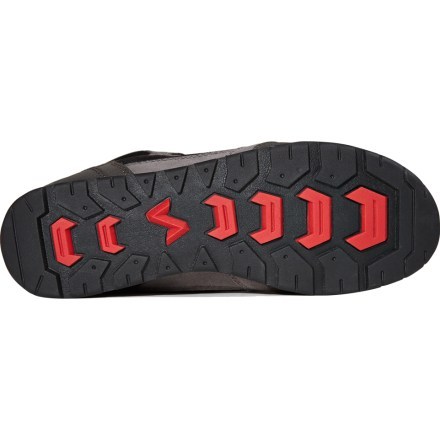 Sole View (Charcoal/Red)