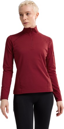 Arc'teryx Rho Zip-Neck Base Layer Top - Women's 1