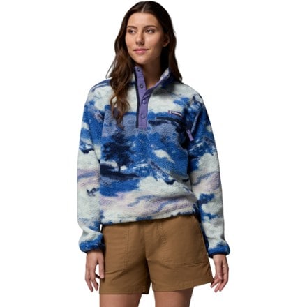 Columbia Helvetia II Cropped Half-Snap Fleece Pullover - Women's 0