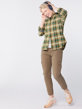 prAna Golden Canyon Flannel Shirt - Women's 3