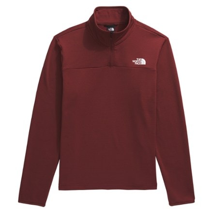 The North Face Cedar Trail Grid Fleece Quarter-Zip Pullover - Men's 0