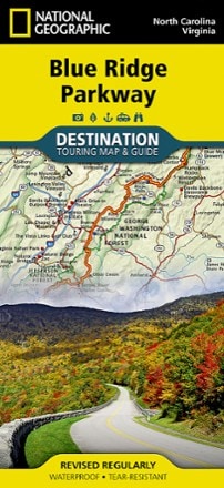 National Geographic Blue Ridge Parkway Destination Map 0