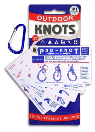 Pro-Knot Waterproof Saltwater Fishing Knot Cards Learn To Tie