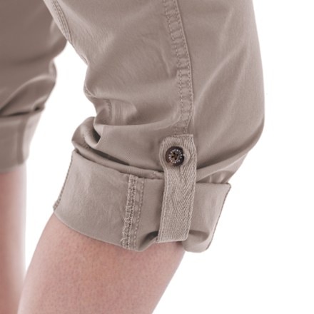 Aventura Delmar Organic Roll Tab Crop Pants - Women's 6