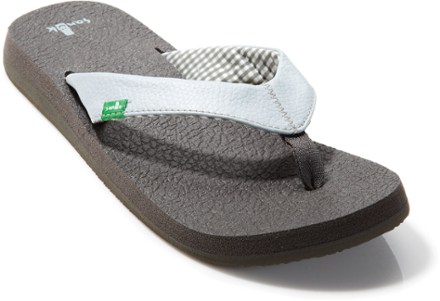 sanuk yoga mat flip flops womens