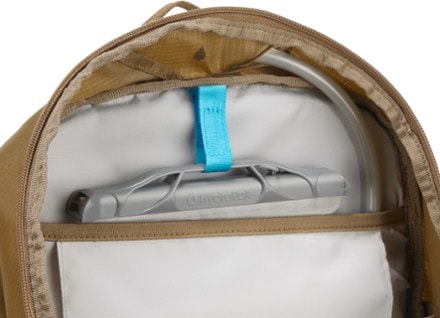 REI Co-op Trail 25 Pack Hydration-compatible sleeve and hanger (reservoir not included)