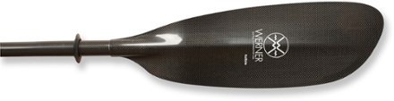 Werner Kalliste Paddle - Carbon Bent-Shaft Face (Carbon)