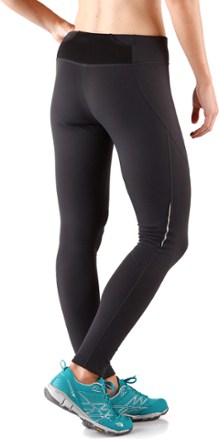 north face winter warm mid rise tights