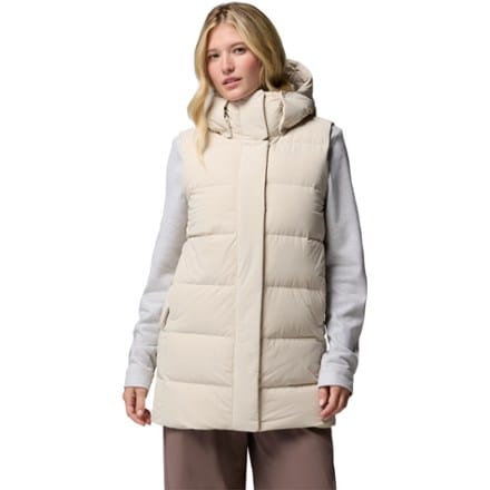 Columbia Amaze Puff Mid Hooded Down Vest - Women's 0