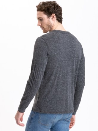 Threads 4 Thought Long-Sleeve Triblend Pocket Crew T-Shirt - Men's 1