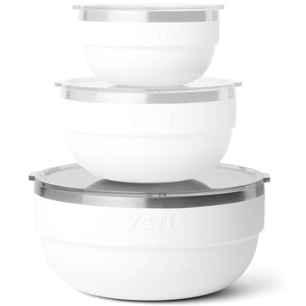 YETI Rambler Bowl - Large Large bowl shown on bottom (other two sizes not included)