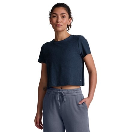 Beyond Yoga Featherweight Supreme Crop T-Shirt - Women's 0