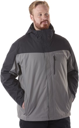 columbia whirlibird iii plus size interchange jacket