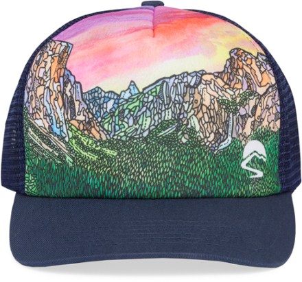 Sunday Afternoons Ocean Trucker Hat 2