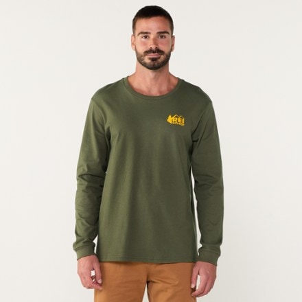 REI Co-op Trail Supplies Graphic Long-Sleeve T-Shirt 1