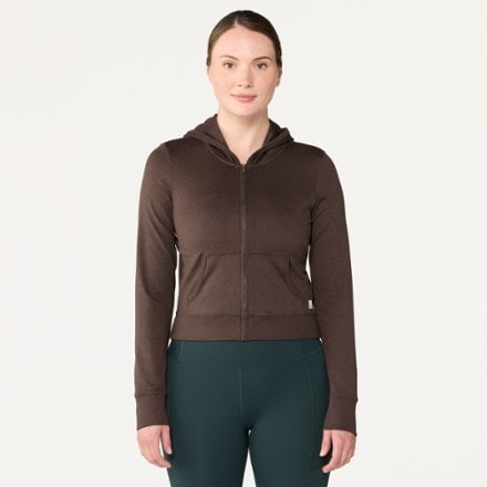Vuori Halo Mini Full-Zip Hoodie - Women's 1