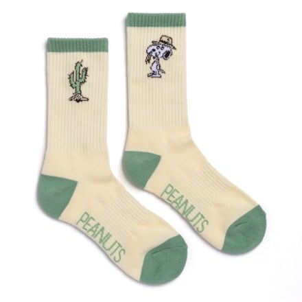Parks Project Peanuts x Parks Project Trail Crew Socks - 2 Pairs Side one