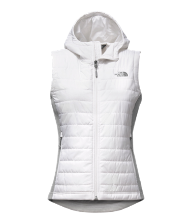 north face hooded vest womens