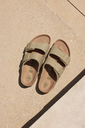Birkenstock Arizona Soft Footbed Canvas Sandals - Women's 4