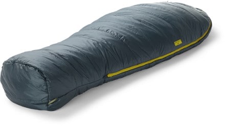 Big Agnes Anthracite 20 Sleeping Bag - Men's 3/4 foot view (Blue)