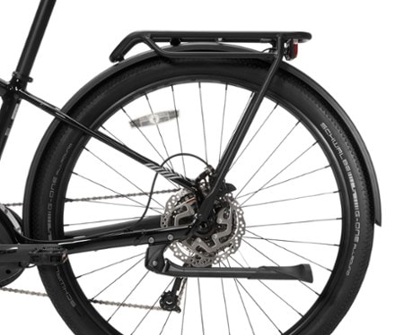 Cannondale Tesoro Neo X 3 Electric Bike Rear fender & disc brakes (Black)