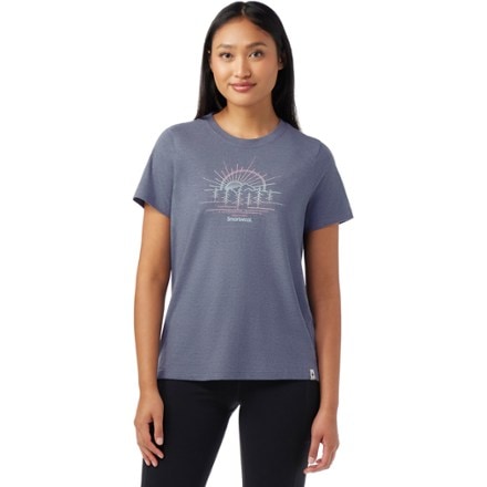 Smartwool Everyday Mountain Sol Graphic T-Shirt - Women's 1