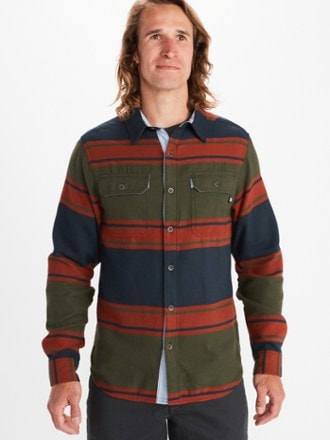 Marmot Del Norte Midweight Flannel Long-Sleeve Shirt - Men's 1