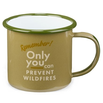 The Landmark Project Smokey Bear Enamelware Mug 1