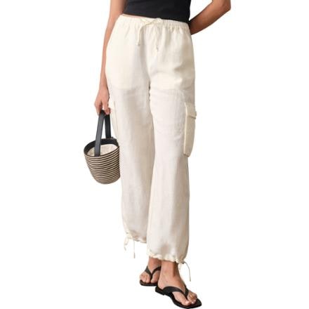 Marine Layer Linen Cargo Pants - Women's 1