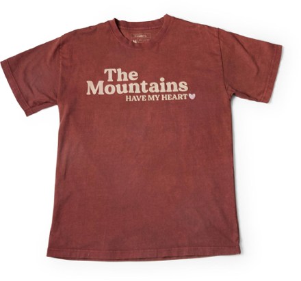 Wondery Mountains Have My Heart T-Shirt - Women's 0