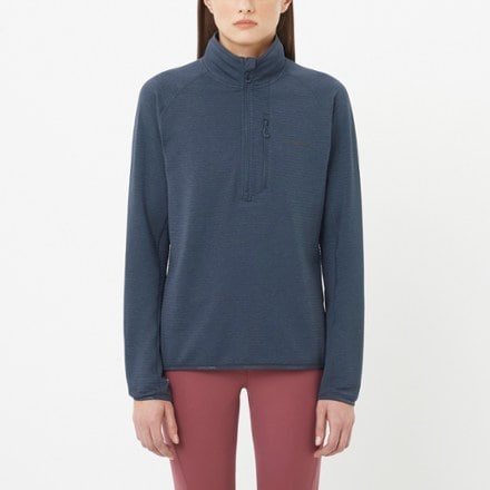 Salomon Essential Lightwarm Half-Zip Fleece Pullover - Women's 1