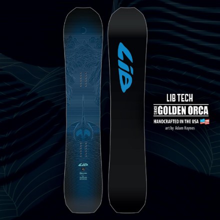 Lib Tech T. Rice Golden Orca Snowboard - 2023/2024 1