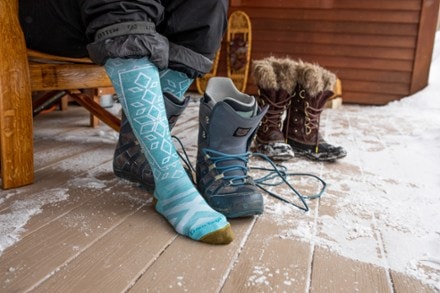 Darn Tough Traverse Ski and Snowboard Socks - Women's 1
