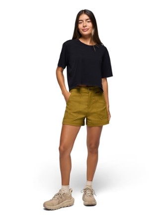 prAna Stretch Zion Cargo Shorts - Women's 3