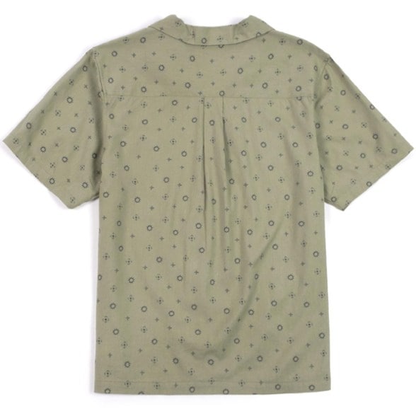 Detail Image of color Oil Green Tossed Motif