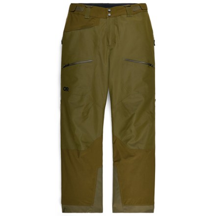 Outdoor Research Men's Powderverse Snow Pants  Brown L