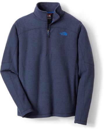 the north face texture cap rock full zip fleece