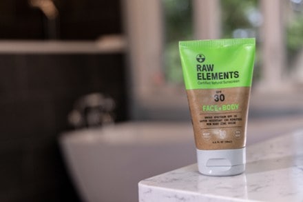 Raw Elements Face + Body SPF 30 Sunscreen Tube - 3 oz. 4