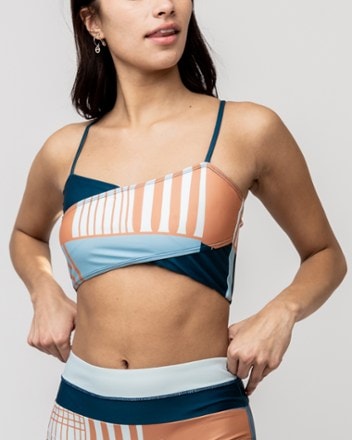 Nani Swimwear Crossover Bralette Swimsuit Top - Women's 1