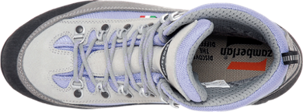 Zamberlan Valles GTX RR Hiking Boots - Women's Top view (Grey/Lavender)