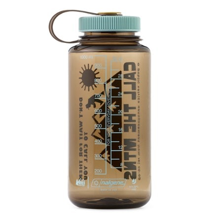REI Co-op Nalgene Sustain Graphic Wide-Mouth Water Bottle - 32 fl. oz. 1
