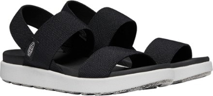 KEEN Elle Backstrap Sandals - Women's Side view (Black)