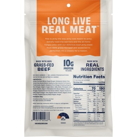 Country Archer Jerky Co. Jerky - 2.5 oz. 1