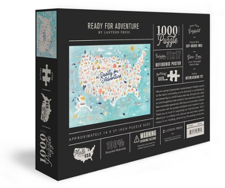 Lantern Press Ready For Adventure Puzzle - 1,000 Piece 1