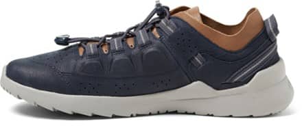 KEEN Highland Shoes - Men's Left view (Blue Nights/Drizzle)