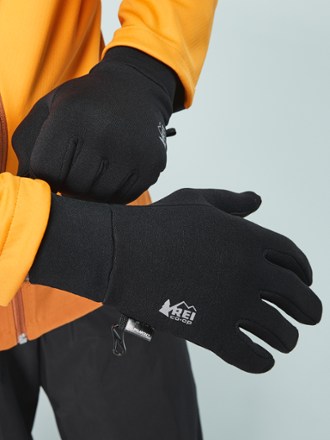 polartec power stretch gloves