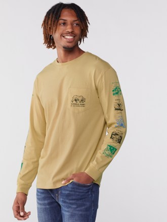 Parks Project Pictogram National Park Long-Sleeve T-Shirt 1