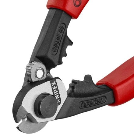 KNIPEX 7-1/2" Wire Rope Shears - Burnished Forged Steel 3