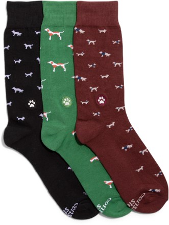 Conscious Step Socks That Save Dogs - 3 Pairs 0