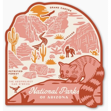 THE GEOPROJECT State National Park Sticker 0